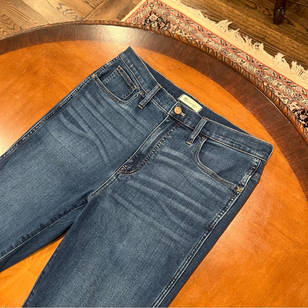 Madewell Women’s 10" High-Rise Roadtripper Supersoft Jeans Playford Wash 31T - Picture 5 of 16